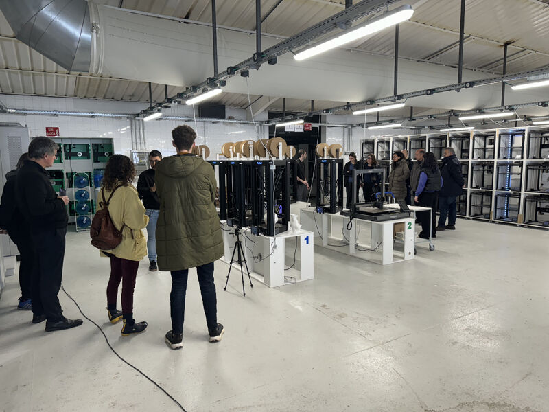 El Colegio de Ingenieros visita Phoenix3D para comprobar la fabricación sostenible y local