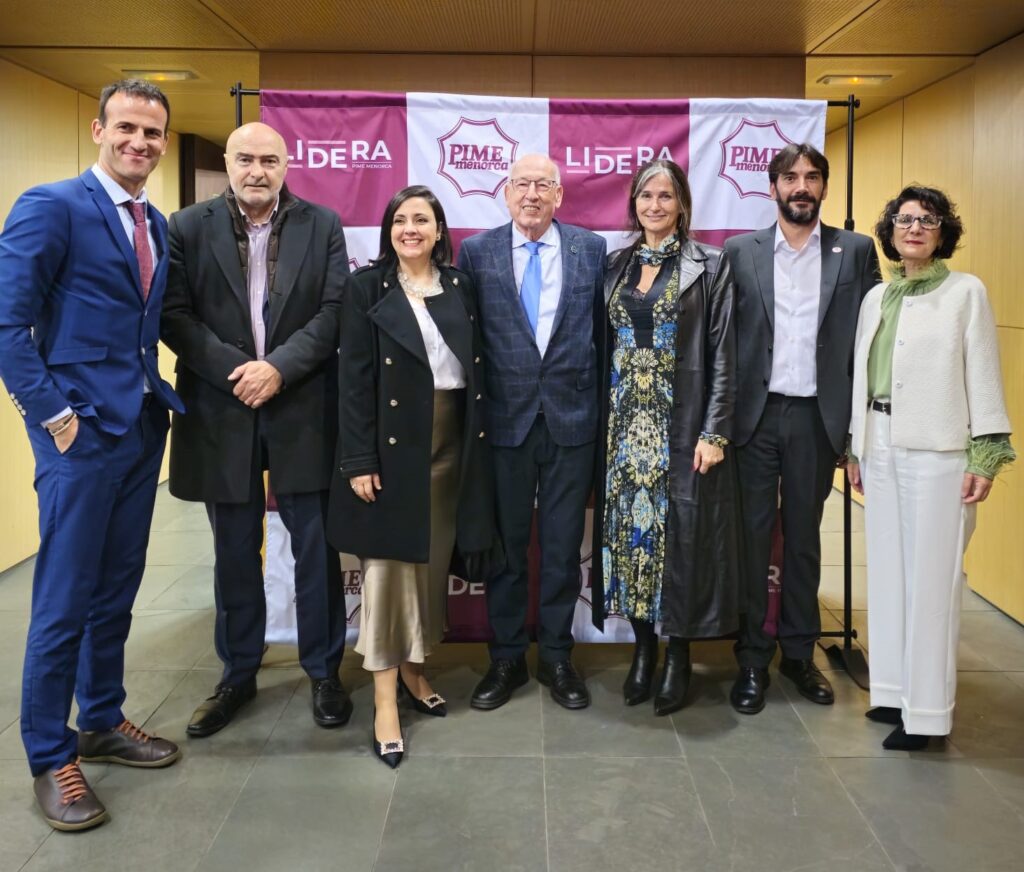 PIMEM en los premios PIME Menorca con el vicepresidente del Govern y Conpymes