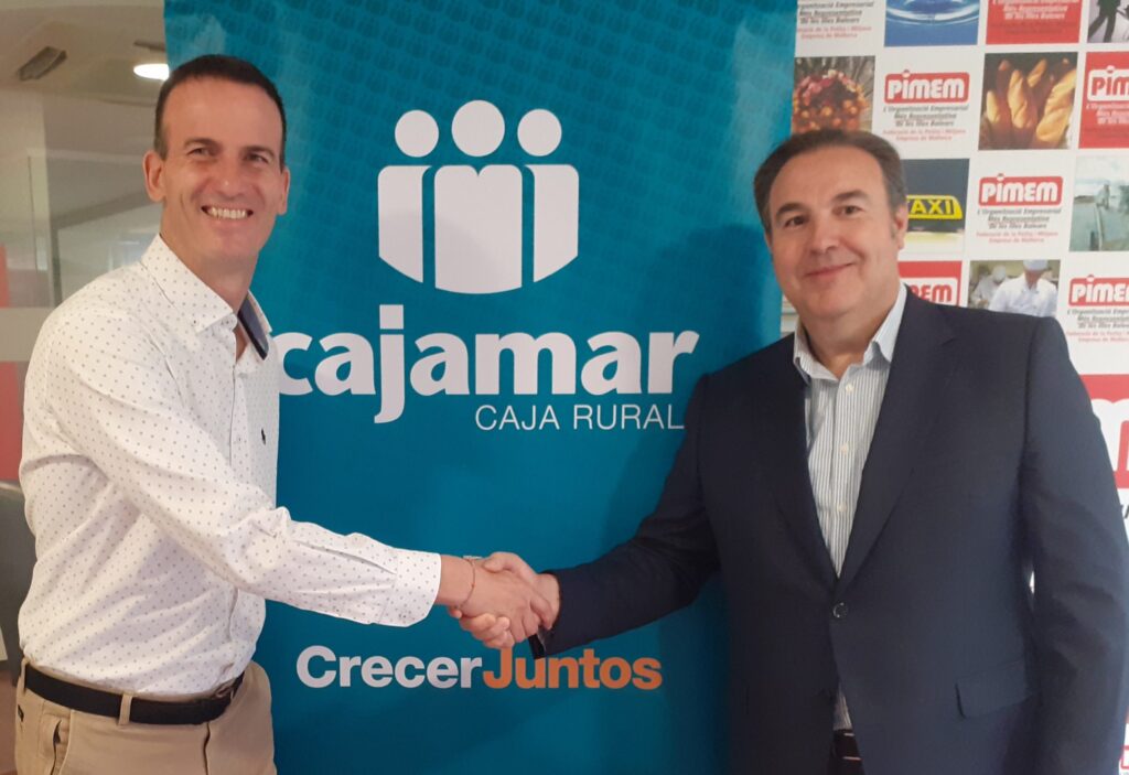 Cajamar y PIMEM firman un acuerdo con ventajas para los socios de la patronal