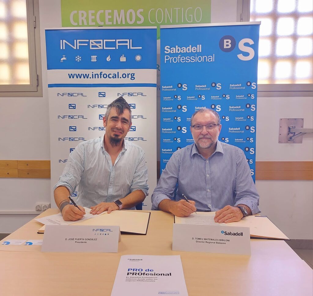 INFOCAL cierra un acuerdo con Banc Sabadell