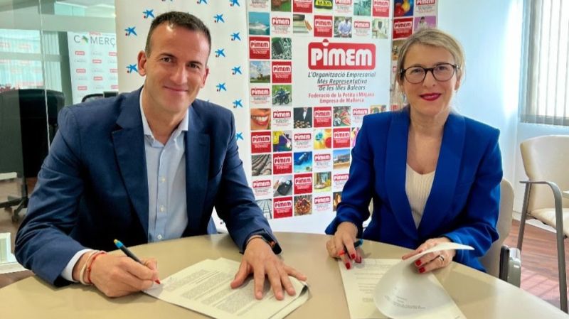CaixaBank y PIMEM renuevan su convenio de apoyo y asesoramiento al sector empresarial