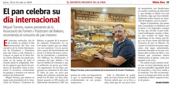 Asociaciones de PIMEM en movimiento: el consumo de pan baja en Mallorca