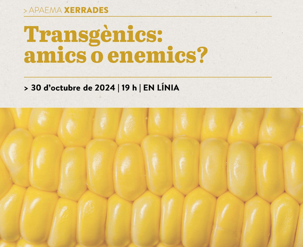 APAEMA abre el debate sobre los transgénicos y su realidad en el mundo actual