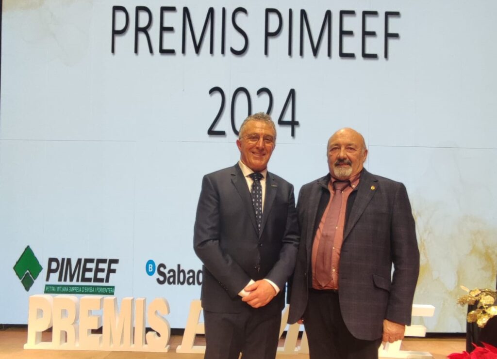 César Amable representa a PIMEM en los Premios PIMEEF 2024