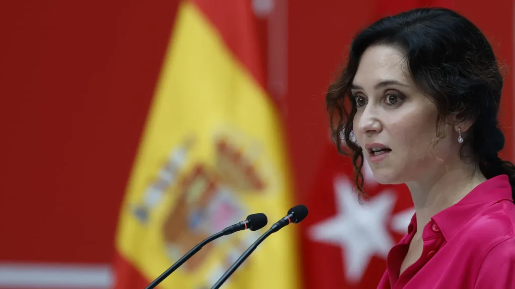 original la presidenta de la comunidad de madrid isabel diaz ayuso